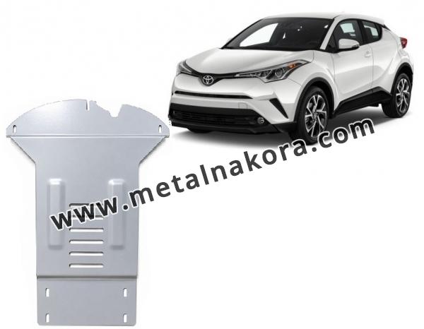 Алуминиев противокраден щит за катализатора на Toyota C-HR 1
