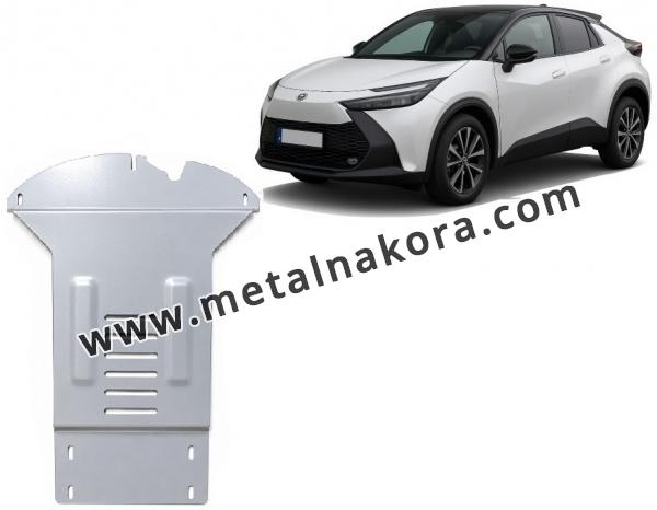 Алуминиев противокраден щит за катализатора на Toyota C-HR 1