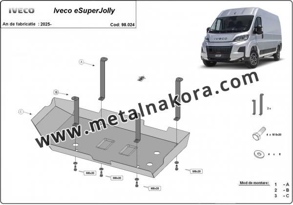 Резервоар за акумулатори AdBlue Iveco eSuperJolly 2