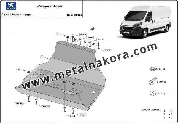 Предпазна кора за резервоар Peugeot Boxer 2