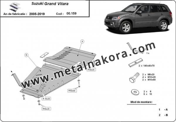 Комплект щитове Suzuki Grand Vitara 3