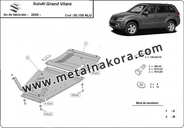 Комплект щитове Suzuki Grand Vitara алуминий 3