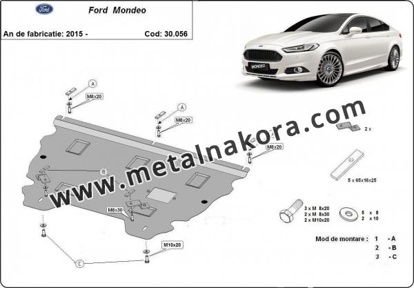 Предпазна кора за двигател, скоростна кутия и радиатор Ford Mondeo 5 2