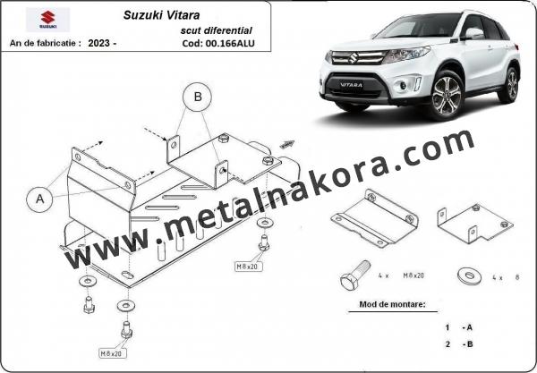 Комплект щитове Suzuki Vitara алуминий 3