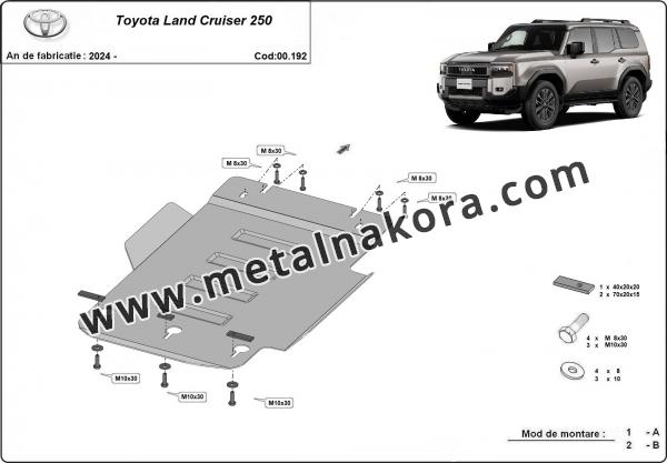 Комплект щитове Toyota Land Cruiser 4
