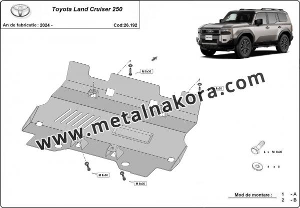 Комплект щитове Toyota Land Cruiser 2