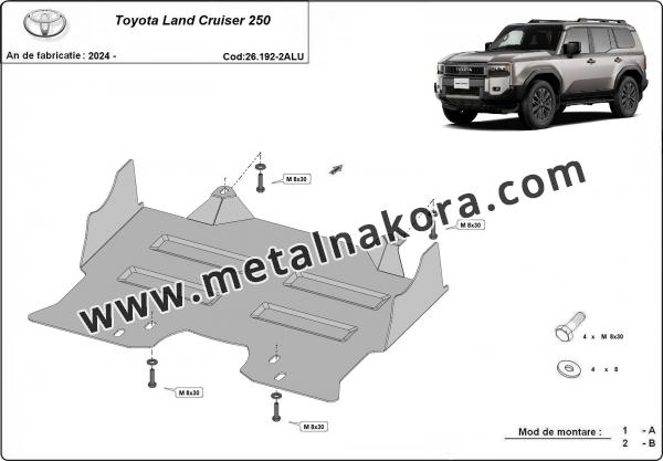 Комплект щитове Toyota Land Cruiser алуминий 3