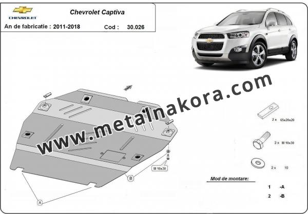 Предпазна кора за двигател и скоростна кутия Chevrolet Captiva Chevrolet Captiva 2