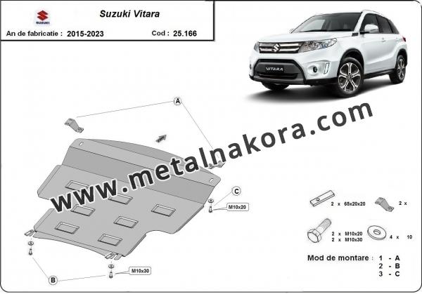 Предпазна кора за двигател и скоростна кутия Suzuki Vitara 2