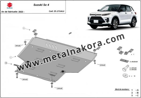 Алуминиев щит на Suzuki SX4 2