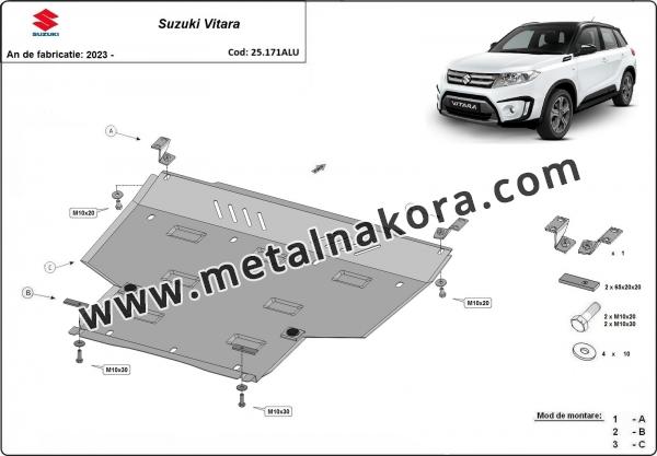 Алуминиев щит на Suzuki Vitara 2