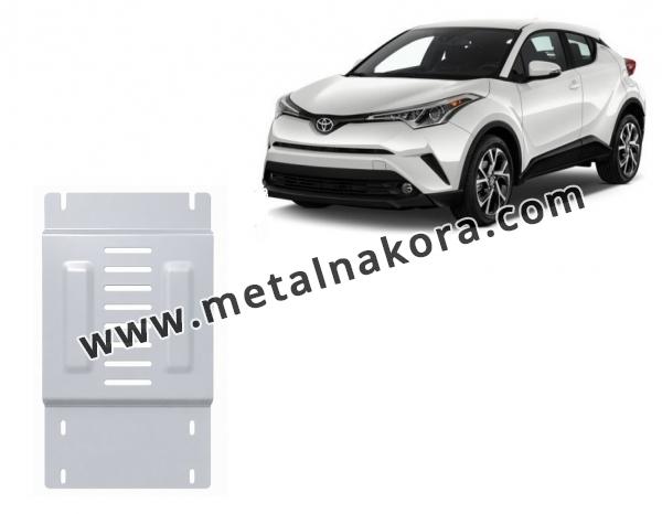 Алуминиев противокраден щит за катализатора на Toyota C-HR 1