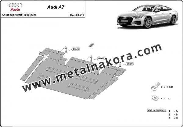 Предпазна кора за скоростна кутия Audi A7 A7  2