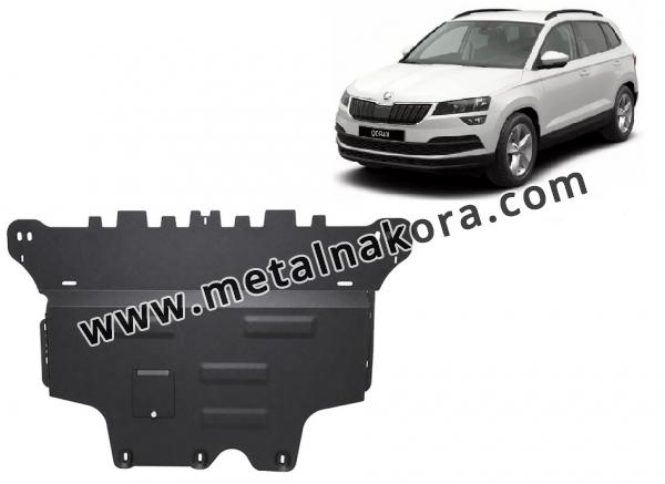 Предпазна кора за двигател, скоростна кутия, радиатор и предна броня Skoda Karoq  1