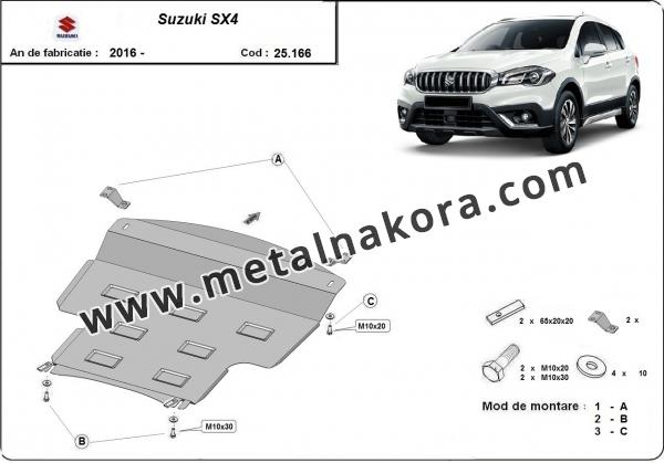 Предпазна кора за двигател и скоростна кутия Suzuki SX 4 2