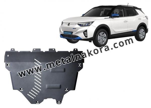 Предпазна кора за двигател, радиатор и предна броня KGM Korando EV   1
