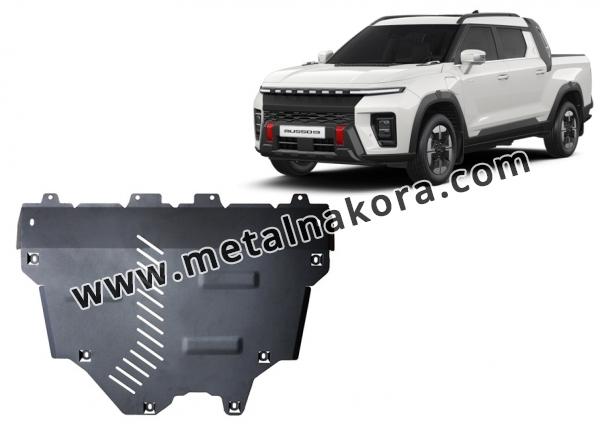Предпазна кора за двигател, радиатор и предна броня KGM Musso EV   1