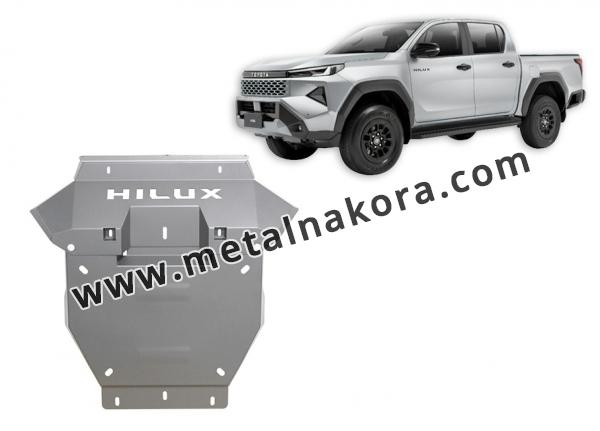 Предпазна кора за двигател  Toyota Hilux EV  - алуминий 1