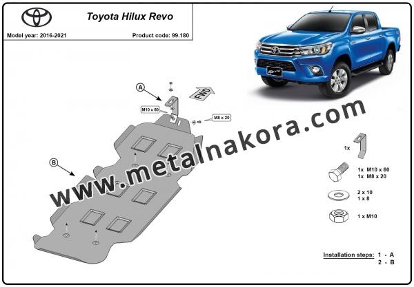 Предпазна кора за резервоар Toyota Hilux Revo 2