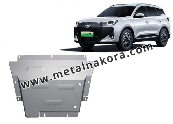 Алуминиев щит на Chery Tiggo 7 1