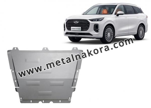 Алуминиев щит на Chery Tiggo 9 1